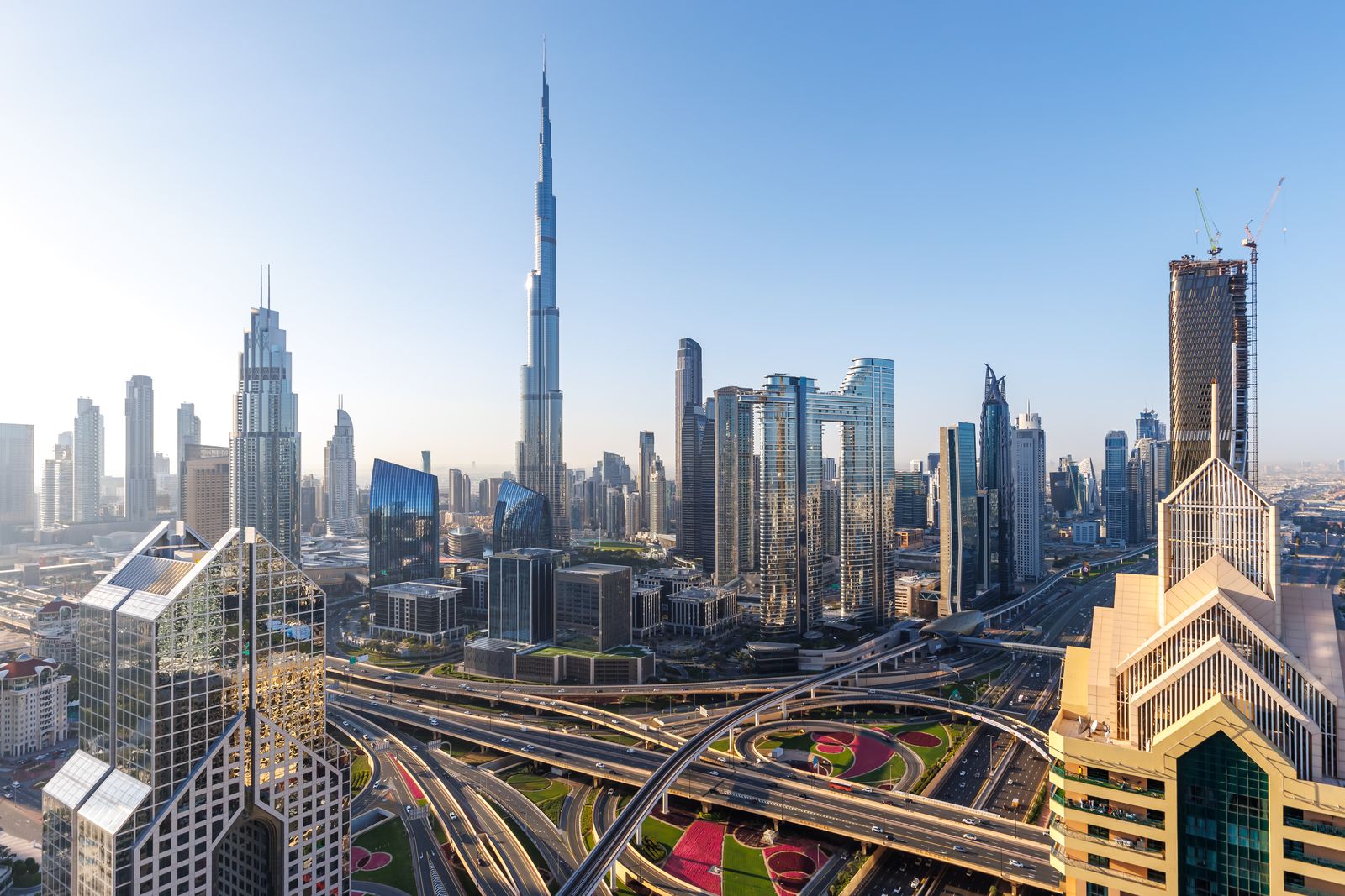 Dubai downtown skyline